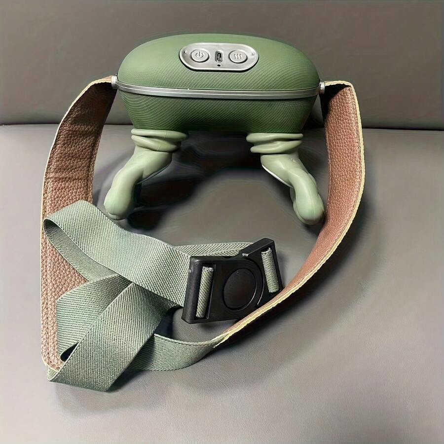 Imitation Palm Massager, Charging Massager, Home Office Massager - 軍綠色 - 查看 1