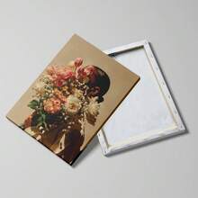 1 sztuka w ramce/bez ramki, boho kwiatowy, kobieta, modny plakat na płótnie, vintage, kwiat, wydruk ścienny, abstrakcyjna postać, minimalistyczny, rustykalny, rustykalny obraz dekoracyjny do mieszkania, salonu, sypialni, nowoczesnej dekoracji domu - A - Zobacz 5