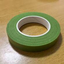 Cinta floral de 1/2 pulgada de ancho, cinta adhesiva para jardinería, adecuada para ramos, tallos, cálices, suministros de manualidades para floristerías, decoración y empaquetado de bodas, suministros de manualidades florales, ramos de boda, verde oscuro, verde claro, verde hierba, marrón oscuro, decoración navideña, decoración de Halloween, decoración del hogar, la oficina y el jardín, decoración festiva - Multicolor - Ver 9