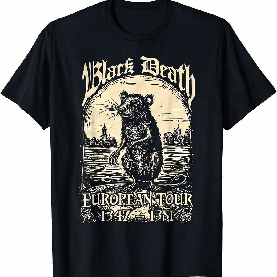 Gira europea de la Muerte Negra 1347-1351 jugadora - Negro 1 - Ver 1