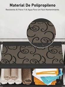 Organizador Mueble De Baño Estante Toallero Sanitario Wc Ducha Almacenamiento Multifuncional Acero Inoxidable 3 Repisas Impermeable Moderno Armable Decoracion Hogar - Negro - Ver 7