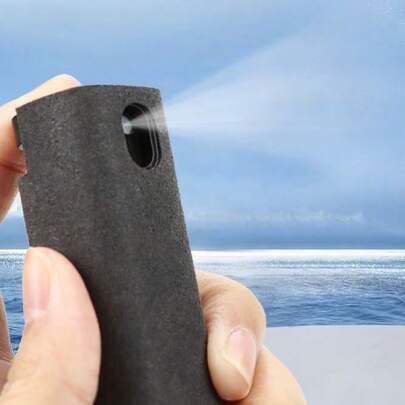 1PC 2-In-1 Microfiber Cleaning Spray Bottle And Cloth Set |   Multi-Functional Screen Cleaning Tool, Portable And Efficient Dust Removal, Suitable For Phones, Tablets, Cars, Glasses, And Electronic Products, High-Quality Polyester Fiber, Durable Spray Bottle