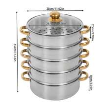 Cocotte à vapeur - Argent - Voir 2