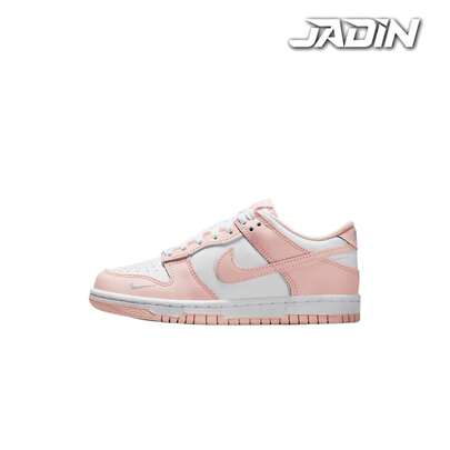  Nike Dunk Low Top Kids' Skateboarding Shoes Apricot White IF6172-100