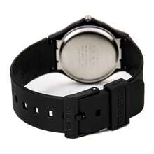 Casio MQ24-1E Men's Classic Casual Black Dial Black Resin Strap Watch - 黑色 - 查看 4