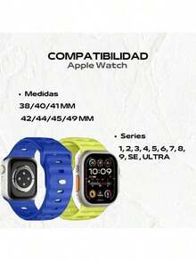 SMART WATCH MX Smartwatch Band - 藍色 - 查看 3