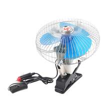 12V 25W Mini Portable Auto Vehicle Clip On Cooling Oscillating Fan for Car Truck Dashboard - Ventilador oscilante para automóvil - Ver 4