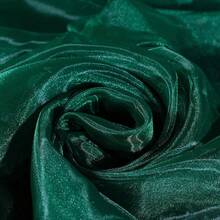 1pc Semi-Transparent Organza Fabric, Suitable For Wedding, Birthday Party Dress, Headpiece DIY, Pre-Cut Material - Multicolor - View 18