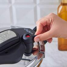 Karaca Marsilya 7L Stainless Steel Induction Pressure Cooker Set Silver Black  Cookware - Default - View 5