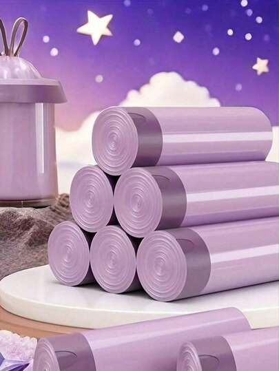 Badezimmer Müllbeutel, kleiner Müllbeutel, aus stabilem und dünnem Material gefertigt, geeignet für Einwegmüllbehälter in Büros und Zuhause. Faltbar, auslaufsicher, einfach zu verschließen, geeignet für Mülleimer in Badezimmern, Schlafzimmern, Büros, Hotels und Badezimmern - platzsparend, praktisch in der Anwendung und perfekt für die Heimdekoration. Reinigungswerkzeuge, Haushaltsreinigung und Körperpflege