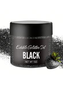 Edible Glitter - 30g Edible Luster Dust Metallic Coloring Glitter For Drinks, Baking, Cake Decorating - Edible Dust Powder Shimmer Sprinkle Powder For Icing, Candy - Multicolor - View 13