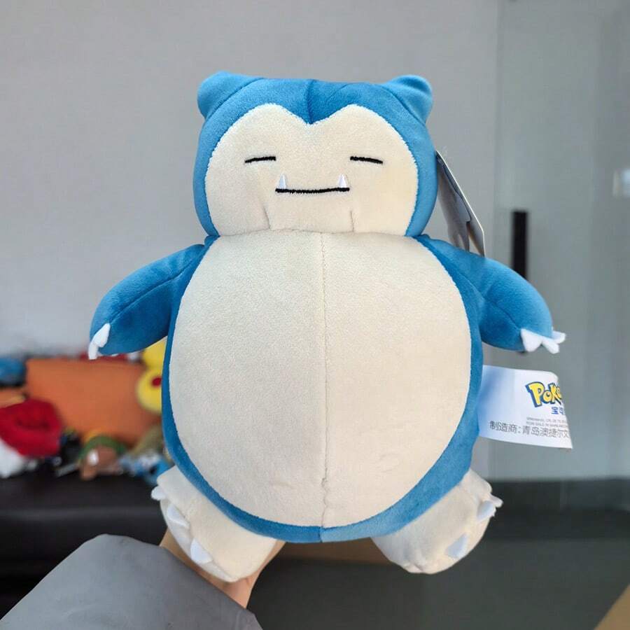 pokemon 20厘米官方授权柔软毛绒娃娃，可爱游戏角色玩偶，适合家居装饰、生日、斋月、复活节、圣诞节礼物 - 彩色 - 查看 1