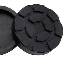 Set Of 4 Pads For Ravaglioli 2 Post Car Lift Ramp Rubber Pads - 125 Mm Rubber - Black - View 11