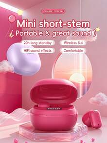 [Acer Official Genuine] OHR501 Wireless Bluetooth Earphones, In-Ear Design, Type-C Charging, Call Noise Cancellation, Miniature & Portable, Comfortable Wear, Suitable For Sports & Running, Compatible With Phones, Tablets, Laptops, Ladies Version, Multiple Colors - one-size - View 4