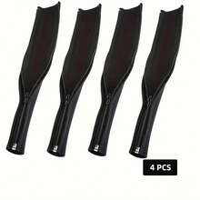 1/2/4 Uds funda de con cremallera organizador de cables reutilizable Protector de gestión de cables para ordenador TV organizadores de cables 48cm VOQV - 4 piezas - Ver 11