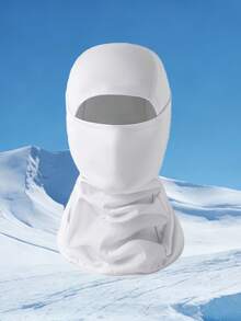 1/2/3pcs Unisex Plain Balaclava Ski Mask, Breathable, Quick-Dry, Windproof, Dustproof, Suitable For Cycling, Sun Protection - Multicolor - View 4