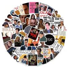 50Pcs You (US TV Show) Stickers US TV Series You Graffiti Stickers DIY Laptop Refrigerator Luggage Phone Case Water Cup Decoration Stickers - A - View 2