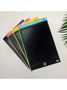 Tableta de escritura LCD de 8.5 pulgadas, pizarra electrónica para niños, pizarra para dibujar, pizarra para pintar, pizarra de juegos, pizarra de dibujo para niños, pizarra mágica para dibujar, bloc de dibujo, adecuado para juguetes de aprendizaje para niños - Multicolor - Ver 4