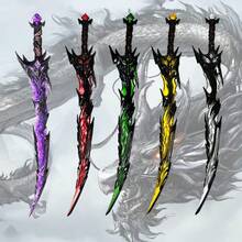 Mô hình kiếm lớn bọc thép Vladdy Tail Spike 22cm bán chạy nhất năm 2026 trong game Peace Game Metro Escape - Món quà hoàn hảo - Quà sinh nhật - Quà lễ hội - Quà Valentine - Quà tặng - Sưu tầm - Quà Phục sinh - Hoạt động thủ công - Quà tặng tiệc tùng - Quà tặng tiệc trẻ em - Vui nhộn - Quà tặng sáng tạo cho thanh thiếu niên - Nhiều màu - Xem 1