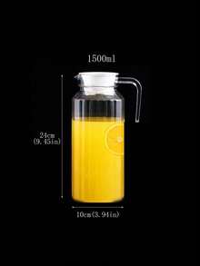 1 件塑料亚克力冷水壶，牛奶/果汁/饮料分配器，500/1100/1500/2000 毫升 - 彩色 - 查看 14