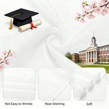 1pc 2026 Graduation Decorations Banner, Pink Glitter Class Of 2026 Party Backdrop, Congrats Grad Wall Hanging For Graduation Party Decor, Graduation Season Decor - Màu1 - Xem 5