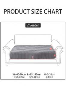 1pc Plush Velvet Sofa Slipcover, Non-Slip & Durable Stretch Sofa Cover, Machine Washable, Suitable For Living Room & Bedroom, Pet Friendly - Solid Pattern - Dark Grey - View 11