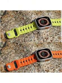 SMART WATCH MX Smartwatch Band - Orange - View 7