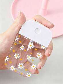 Chai xịt du lịch PET trong suốt, có thể tái sử dụng, họa tiết nơ, thích hợp đựng nước hoa, nước tẩy trang, nước hoa hồng, xịt khoáng dưỡng ẩm, vật dụng cần thiết khi đi du lịch, món quà hoàn hảo cho các dịp lễ, Giáng sinh, Năm mới dành cho giáo viên, bạn bè, người yêu. - Nhiều màu - Xem 3