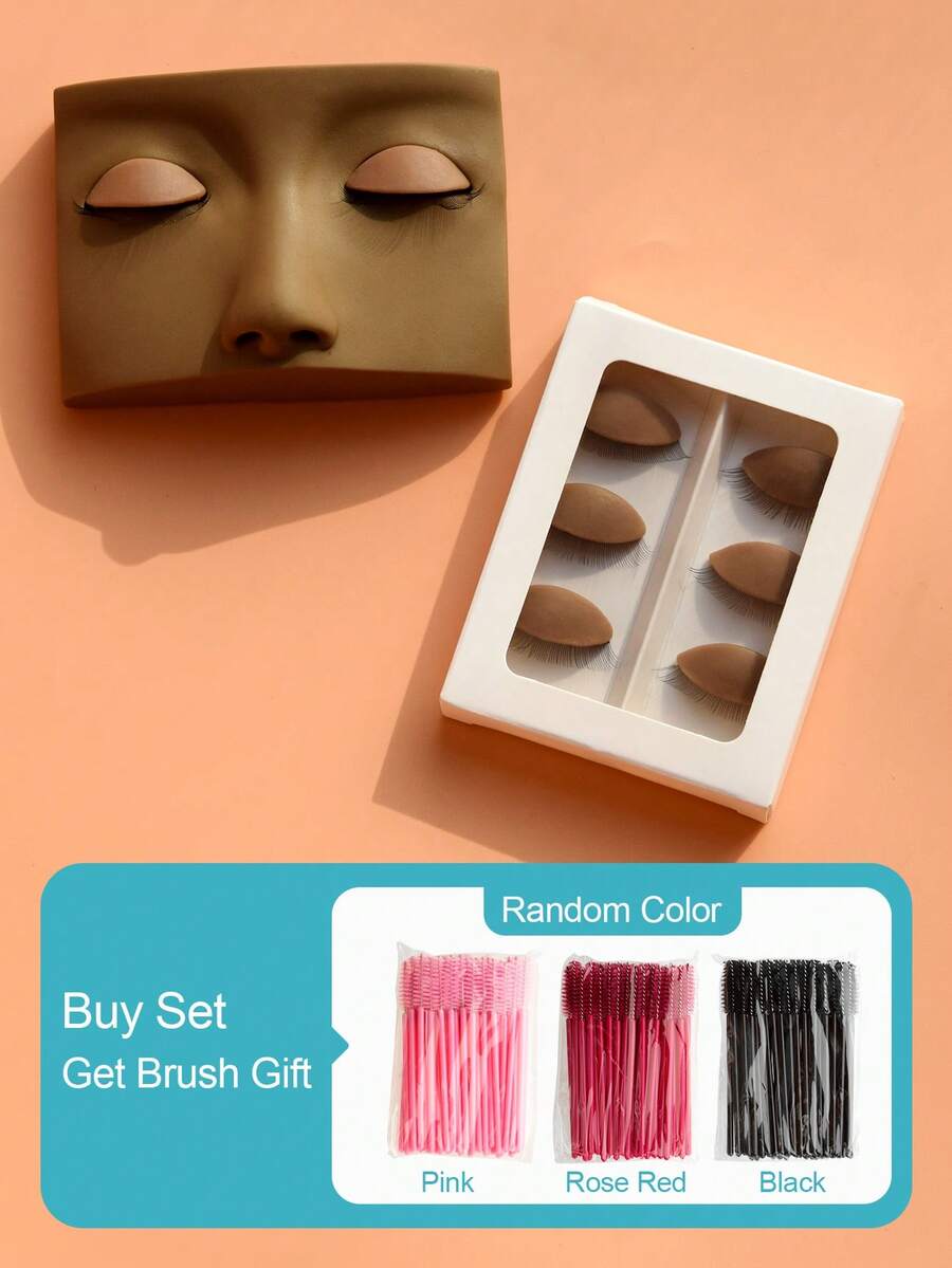 SONG LASHES Đầu ma-nơ-canh Song Lash để thực hành nối mi, dụng cụ trang điểm, đồ dùng mỹ phẩm. - Nhiều màu - Xem 1