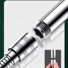 1pc SUS 304 Stainless Steel Handheld Shower Head, High Pressure Water Saving With Multi-Spray Modes, Anti-Clog Nozzles, Durable Rustproof Shower Head For Bathroom Daily Use - Multicolor - View 7