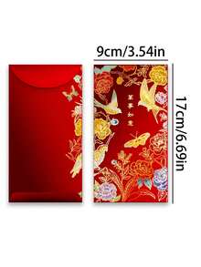 6pcs Horse Year Lai See Envelopes 2026 New Design Premium Chinese New Year Creative Red Packet Bags - Multicolor - View 4