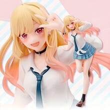 Figura de acción de anime de la linda chica Kitagawa de Dress-Up Darling, decoración de escritorio, coleccionable, pequeño regalo, adecuado para Halloween, Navidad, Día de San Valentín - Multicolor - Ver 1