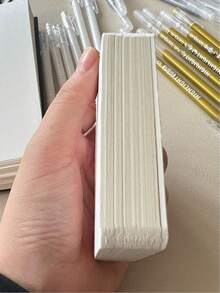 Painting Book, 200gsm Acrylic Cardboard Mini Sketchbook Pocket Notebook, Can Lay Flat At 180 Degrees Back To School,Mother's Day,Mom's Gift,Back To School,School Supplies - Single Piece - View 4