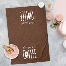 2/4/48 piezas Toallas de cocina con estampado de utensilios de café vintage - Super suaves, altamente absorbentes de poliéster, ideales para decoración navideña, regalos de Año Nuevo, decoración de cocina, decoraciones de fiesta - Multicolor - Ver 6