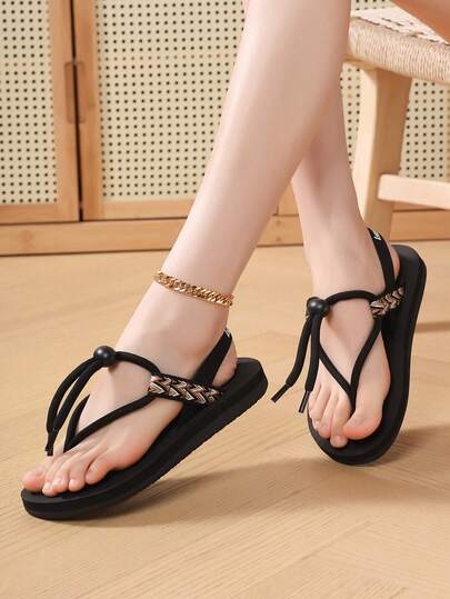 Sandalias de conducir de talla grande, zapatos de playa para exteriores, pantuflas casuales, diapositivas de moda, sandalias deportivas, sandalias planas para el trabajo, adecuadas para todas las estaciones