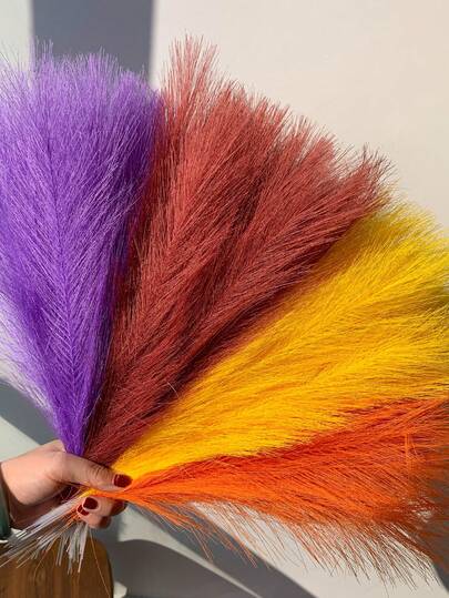 100/60/36/28/16/4pcs (42cm) Large Fluffy Artificial Pampas Grass, Boho Style Decor, Vase Filler, Farmhouse Home Decor, Wedding Decoration