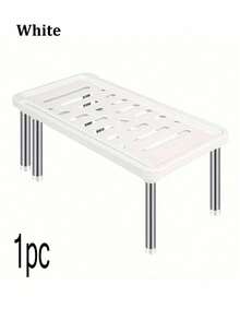 Expandable Kitchen Storage Rack, Detachable & Extendable Multi-Function Sink Organizer Rack, Cabinet Shelf, Wardrobe Shelf, Bathroom Shelf, Compact Adjustable Space-Saving Storage Rack For Kitchen, Living Room, Bedroom, Home Organization, Minimalist Style - Multicolor - View 11