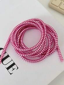 1.4米通用手机数据线保护套，兼容和安卓设备，可保护充电线和耳机线 - 彩色 - 查看 10