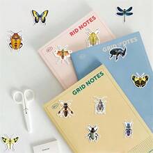 204 Pieces Insect Stickers - Cute Animal Bug Decals For Notebooks, Journals & Science Education Crafts - 204PCS - View 8