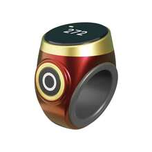 OLED显示屏计数戒指，硅胶可调节戒指，TYPE-C接口，适用于祈祷计数、计数、念珠计数、电子念珠计数、电子念珠戒指、计数手指、念珠计数戒指 - 混色 - 查看 16