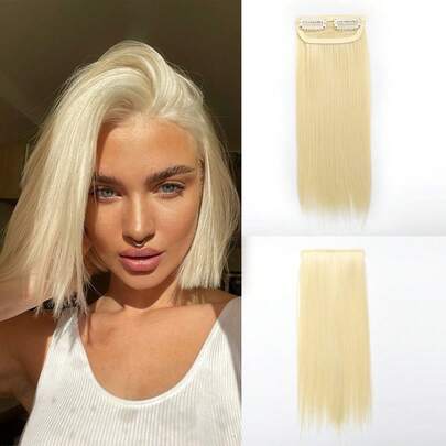 1 pieza Parche de raíz de cabello esponjoso, Parche de raíz de cabello invisible y sin costuras para mujer, Almohadilla de peluca voluminosa y esponjosa para el cabello superior, Estilo básico de reemplazo de cabello para el cabello lateral y superior