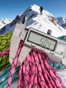 10/100m/Pc Fluorescent Color Camouflage 7-Strand Paracord, Suitable For Outdoor Multipurpose Emergency Survival Rope, Parachute Cord, Bracelet Woven, Camping, Laundry Line, Pet Leash, Durable DIY Rope - 10 Meters - View 11