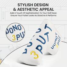 Golf Club Head Cover - White - View 5