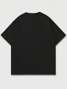 Artistic Graphic Featuring A Blooming Rose Intertwined With Bold Anti Social Club Text Symbolizing Contrast Between Beauty And Isolation 100% Cotton Casual Tee For Women - màu đen - Xem 2