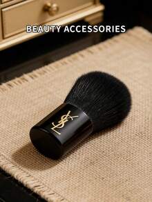 Yves 3D Curved Blush Brush, Suitable For Daily Use - Black - View 5