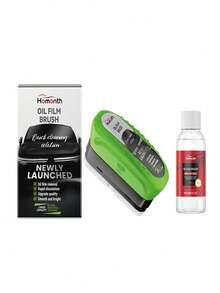 Cepillo de limpieza de vidrio multifuncional - No se necesita energía, apto para parabrisas de automóviles y ventanas del hogar, elimina manchas de aceite y marcas de agua - Líquido - Ver 11