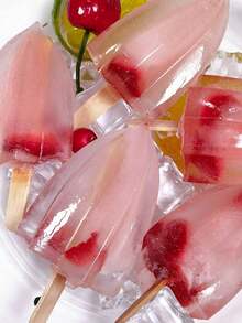 1pc New Ice Cream Silicone Mold, DIY Ice Pop Mold - Multicolor - View 4