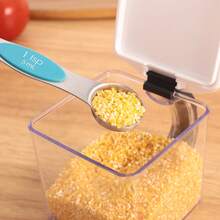 Baking Precision Measurement! 9-Piece Stainless Steel Measuring Spoons With A Scraper, Multiple Specifications To Meet All Your Needs. - Silver - View 3