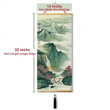 Prints Chinese Scroll Hanging Japanese Wall Art Decor Home - 南方之春 - 查看 3