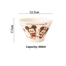 Disney Cartoon Shaped Pedestal Bowl, Fashionable Ceramic Tableware, Teacher's Day Gift - Multicolor - View 9
